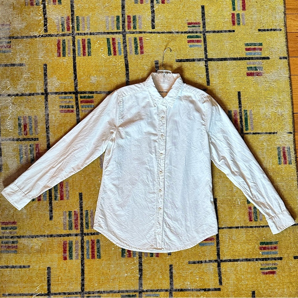 Taylor Stitch Katherine Women’s Oxford Button Down Shirt in White